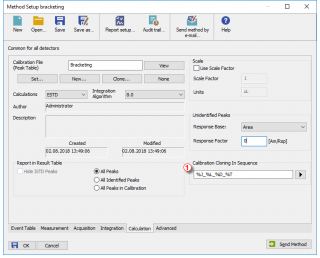 bracketing method