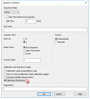 calibration bracketing calibration bracketing