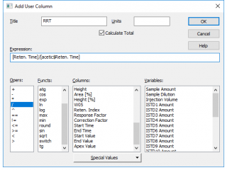 rrt calculation rrt calculation