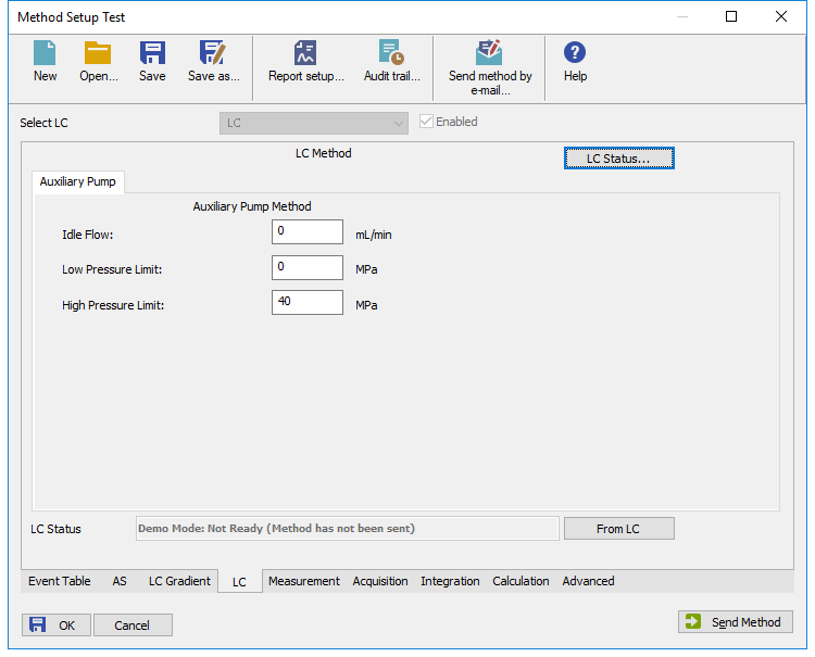 Method Setup SDK Example