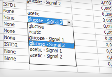 Clarity 10.1 - Internal standard from another signal