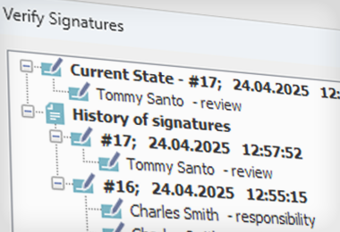 Clarity 10.1 - Signature improvements