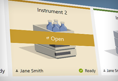 The Clarity window is an entrance point to individual chromatography systems. Depending on the configuration users can acquire data from up to 48 detectors configured on four independent Instruments.